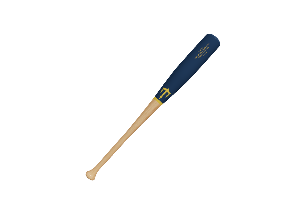 T243 End-Loaded Wood Bat With Massive Barrel Whip at Trident Bat Co.